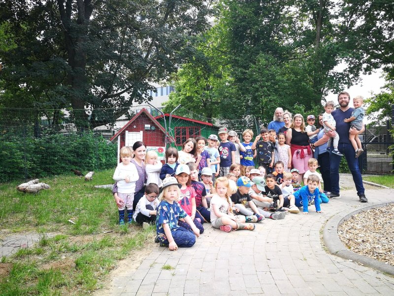 In der Kita "Leuchtturm" am Salzufler Rathaus sind die Hühner los