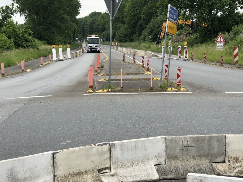 Auf der Ostwestfalenstraße wird es eng Lokale Nachrichten aus Bad Salzuflen LZ.de