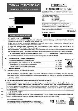 Um solche Mahnungen soll es sich handeln. - &copy; Polizei Lippe