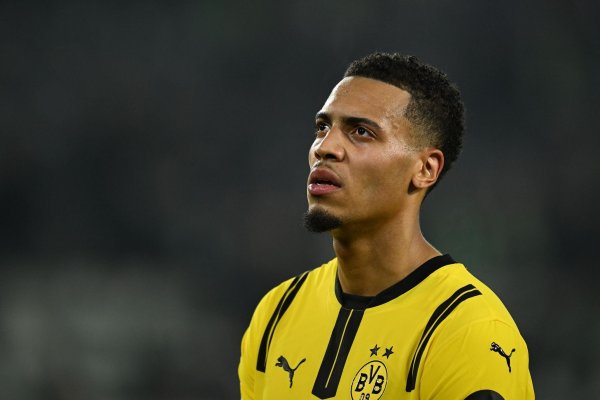 Nach Kritik derzeit gefragt beim BVB: Felix Nmecha. - © Swen Pförtner/dpa
