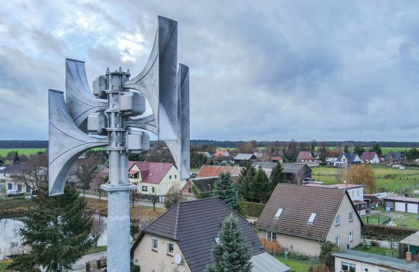Sirene in Petersdorf (Brandenburg). - © Patrick Pleul/dpa