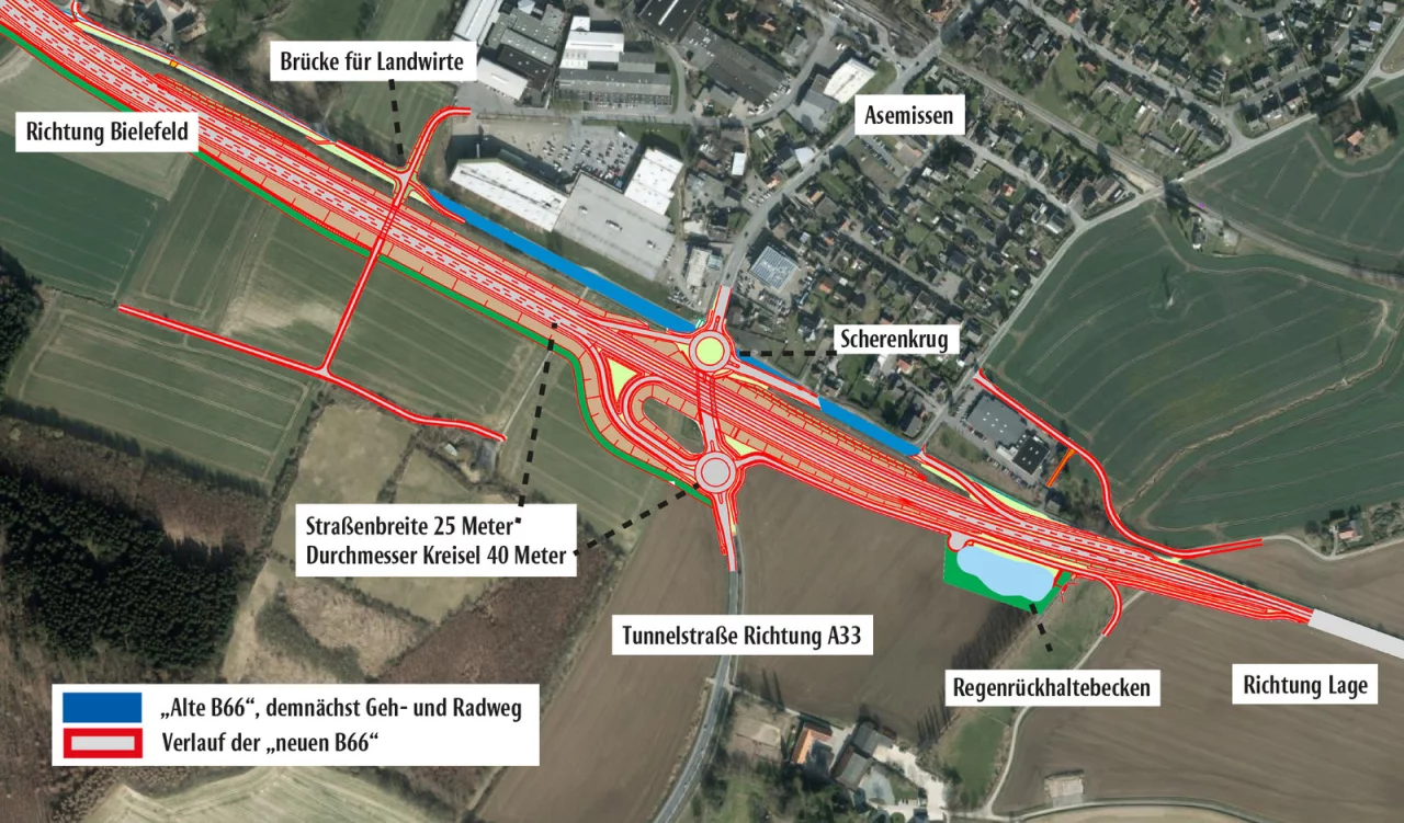 Verkehr soll über zwei Kreisel fließen | Lokale Nachrichten aus