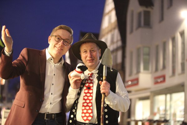 Louis Pawellek und Schäfer Heinrich treten im Bürgersaal auf. - © Vera Gerstendorf-Welle