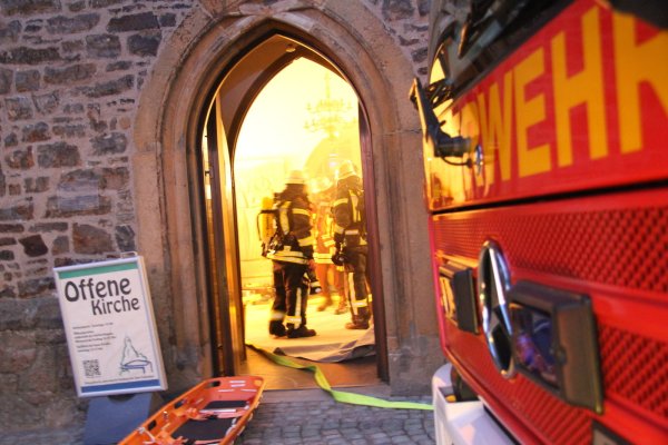 Feuerwehrübung Basu - © Daniel Hobein