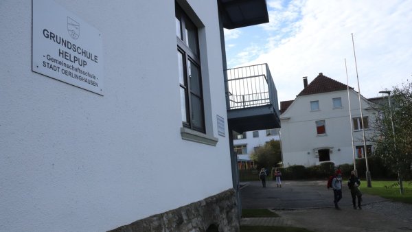 An der Grundschule Helpup wird, wie auch in den anderen Einrichtungen, in den Klassen regelmäßig gelüftet. - © Birgit Guhlke