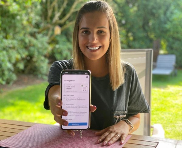 Charlotte Mahncke hat erst nach tagelanger Wartezeit ihr Corona-Testergebnis erhalten. Es ist negativ. - © Foto: Paul Brinkmann