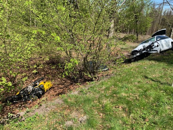 Tödlicher Motorradunfall auf der Lopshorner Allee. - © Freitag TV
