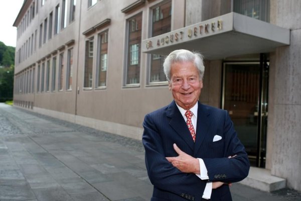 Großes Lebenswerk: Guido Sandler, der sich zahlreiche Verdienste um den Oetker-Konzern erworben hat, ist im Alter von 90 Jahren gestorben. - © Andreas Zobe