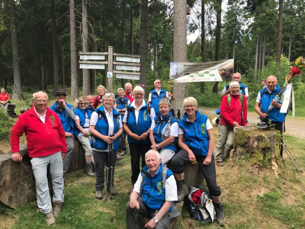 Auf der letzten Etappe geht es für die Teilnehmer der Wimpelwanderung nach Winterberg. - © Seda Hagenmann