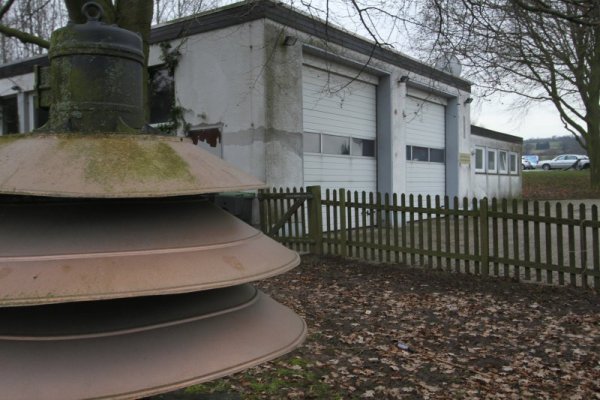 Das alte Domizil der Löschgruppe Wüsten an der Kirchheider Straße ist zu klein geworden. - © Daniel Hobein