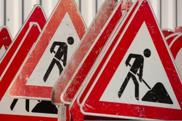 Baustelle. - © Symbolbild dpa