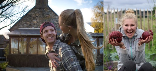 Das Anwesen mitten in der Bretagne war das erste Haus, das sich Annika (30) und Julian (31) Steppeler aus? Herzebrock-Clarholz im Kreis Gütersloh angeschaut haben. - © Steppeler