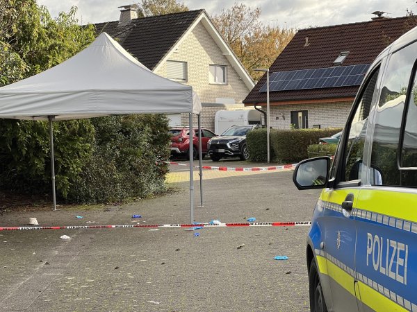 Der mutmaßliche Fundort der Schwerverletzten in Senne. - © NW