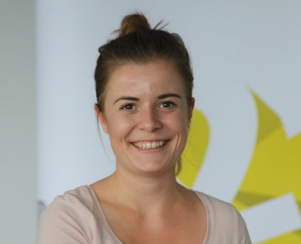 Freut sich auf die neue B-Liga-Saison: LZ-Mitarbeiterin Janina Pietruschka. - © Oliver König