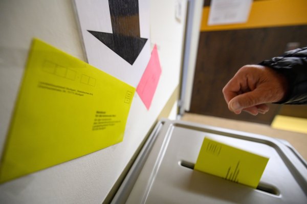 Für die Kreistagswahl wird Kalletal nicht in verschiedene Wahlbezirke aufgeteilt. - © Sebastian Gollnow/dpa