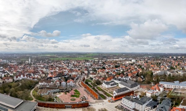 Blick auf die Stadt: Experten haben den Einzelhandel des Mittelzentrums analysiert. ArchivFoto: Torben Gocke - © Torben Gocke