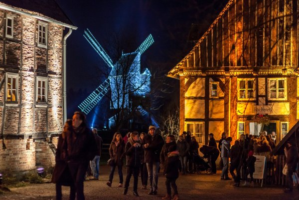 Der Museumsadvent im Freilichtmuseum ist jedes Jahr ein Publikumsmagnet und zieht tausende Besucher an. - © Archivfoto: Torben Gocke