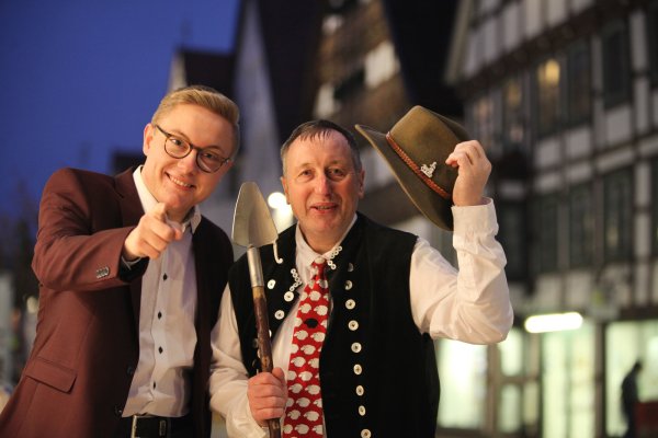 Louis Pawellek und Schäfer Heinrich Foto: Vera Gerstendorf-Welle - © Vera Gerstendorf-Welle
