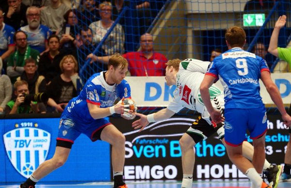 Christian Klimek ist hinten wie vorne ein Aktivposten beim TBV Lemgo Lippe. - © Jörg Hagemann