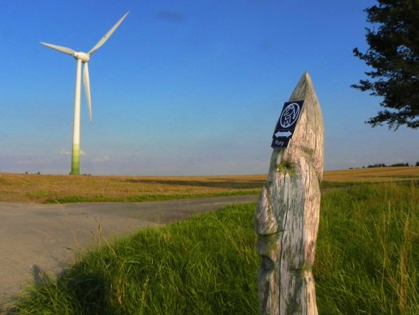 Die Stadt Barntrup will mit einem Dringlichkeitsentscheid ein Windrad im Bereich Bromberg zugunsten eines Naherholungsgebietes verhindern. - © Klaus Düwel