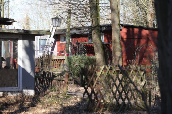 Ort des Grauens: Die Parzelle von Andreas V. auf dem Campingplatz ist inzwischen geräumt worden. - © Archivfoto: Vera Gerstendorf-Welle
