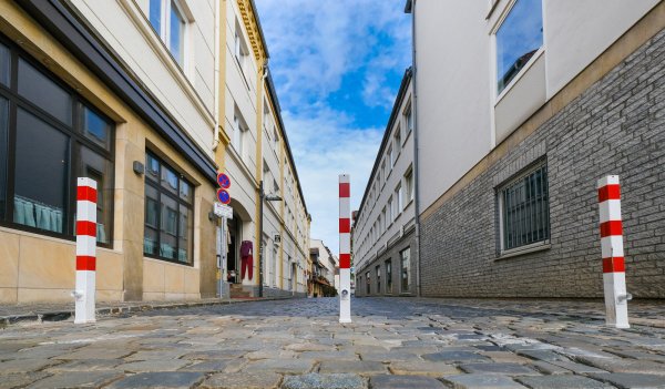 Die Sperrung der Klasingstraße wurde vom Gericht gestoppt. Das nährte rechtliche Zweifel am Verkehrsversuch. - © Foto: Andreas Zobe/NW