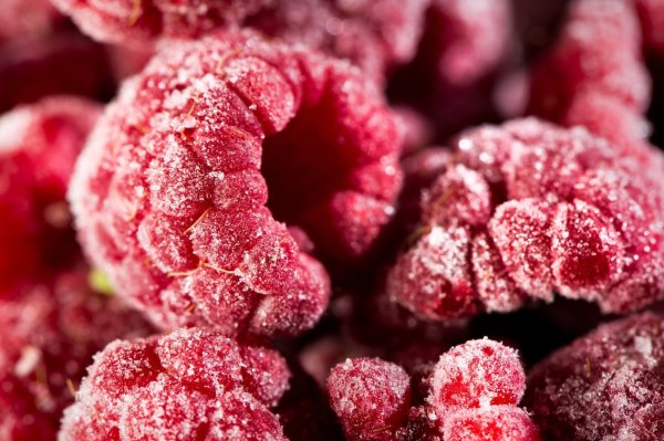 Gefrorene Himbeeren - © Foto: Franziska Gabbert/dpa-tmn