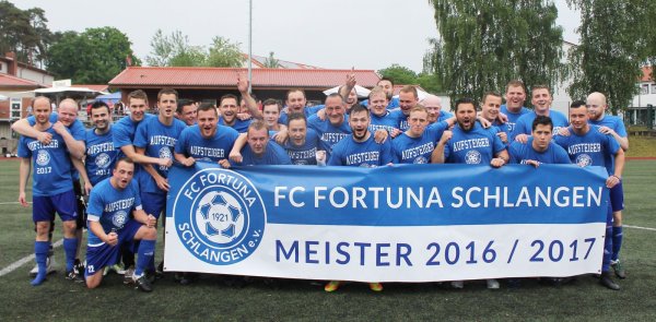 Aufstieg: Fortuna Schlangen steigt in die B-Liga auf. - © Kai Hahn