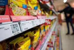 Digitale Preisschilder k&ouml;nnen oft fehlerhaft sein, warnt die Verbraucherzentrale. - &copy; picture alliance / dpa