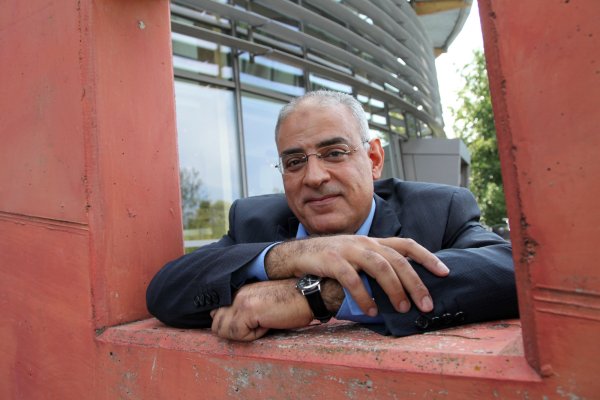 Kein Abschied im Streit: Dr. Ahmad Bransi. - © Bernhard Preuß