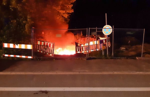 Kabelbrand - © Foto: ---/Feuerwehr München/dpa