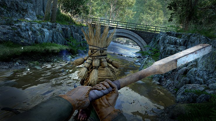 In den Kämpfen haben wir unsere Gegner, hier einen Druiden, nicht selten direkt im Gesicht hängen und damit zu intensiven Auseinandersetzungen. - © Rebellion