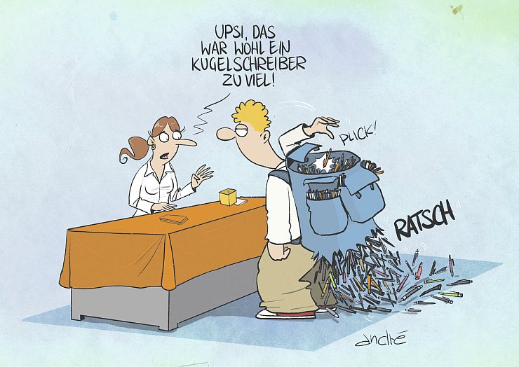 Es geht um die Taler, nicht Werbegeschenke! Also erst den Kontakt suchen, dann höflich nach Werbegeschenken fragen. - © André Sedlaczeck