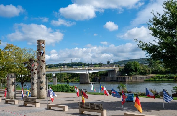 2025 wird in Schengen 40 Jahre Schengener Abkommen gefeiert. (Archivbild) - © Harald Tittel/dpa