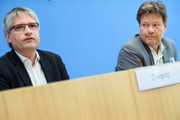 Sven Giegold (Archivfoto links) will bei Habeck-Wahlkampf mitmischen. - © Gregor Fischer/dpa