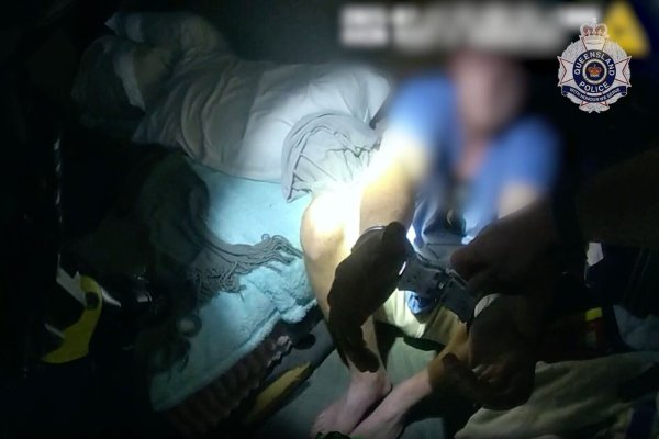 Der Schuhdieb wurde dank Videoaufnahmen schnell identifiziert und festgenommen. - © Queensland Police Service/Queensland Police Service/AAP/dpa