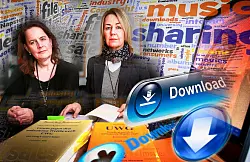 Silke T&ouml;theide (links) hat Post von einer Hamburger Kanzlei bekommen. Von ihrem Internet-Anschluss soll ein Kriegsspiel runtergeladen worden sein. Rechtsanw&auml;ltin Julia Mamerow vertritt sie. - &copy; FOTO/MONTAGE: ANDREAS ZOBE/ANDREAS FR&Uuml;CHT