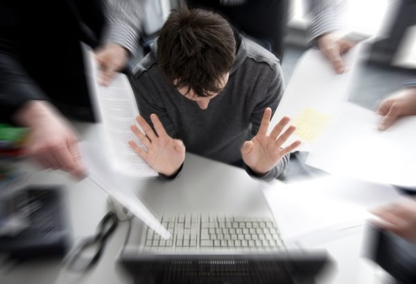 Stress im Beruf - © Foto: Jens Schierenbeck