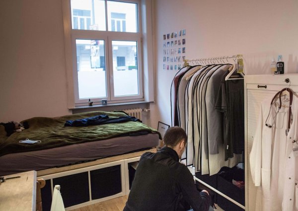 WG-Zimmer - © Foto: Eman Helal/dpa