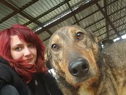 Sarah Boree aus Gütersloh ist Vorsitzende des Tierschutzvereins Hundehilfe ohne Grenzen. - © Sarah Borree