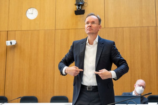 Im Zentrum des Wirecard-Skandals steht Ex-Vorstandschef Markus Braun. - © Lennart Preiss/dpa