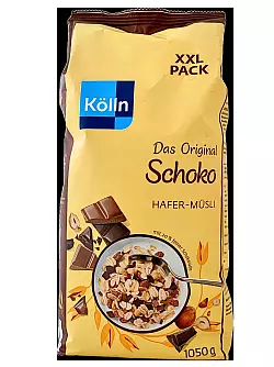 Kandidat 3: XXL Schoko Hafer-M&uuml;sli von K&ouml;lln - &copy; Verbraucherzentrale Hamburg