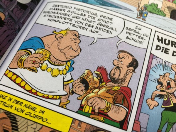Im gerade erschienenen Band «Asterix in Lusitanien» gibt es eine Figur namens Pistorius. - © Christof Bock/dpa