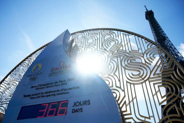 Die Olympischen Spiele finden 2024 in Paris statt. - © Christophe Ena/AP/dpa