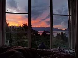 Atemberaubend: Die Aussicht von Bex Wohnung ist besser als Fernsehen. - &copy; Bex Pfeiffer