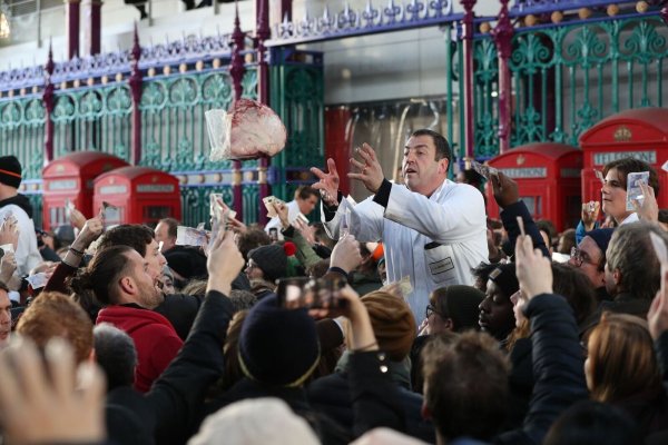 Der Smithfield Market ist einer von Londons historischen Orten. - © Jonathan Brady/PA Wire/dpa