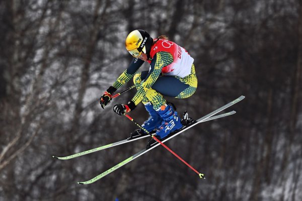 Skicrosserin Daniela Maier feierte in Val Thorens ihren ersten Weltcup-Sieg. - © Gian Mattia D\\\'Alberto/Zuma Press/dpa