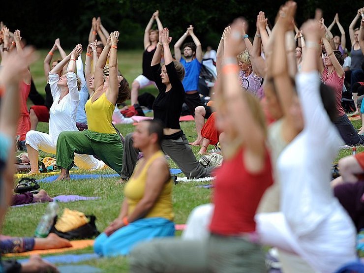 Yoga entwickelt sich für die Kurstadt Horn-Bad Meinberg zu einem wichtigen Standortfaktor. - © SYMBOLFOTO: DPA