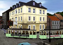 Hier fuhr die Straßenbahn einst her. - © Benjamin Möller(LZ)