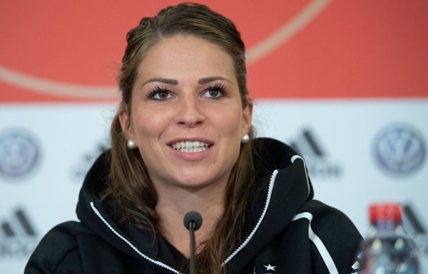 Hofft auf eine WM-Teilnahme: Melanie Leupolz. - © Sebastian Gollnow/dpa